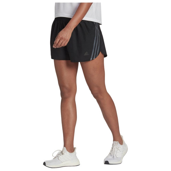 Adidas Γυναικείο σορτς Run Icons 3-Stripes